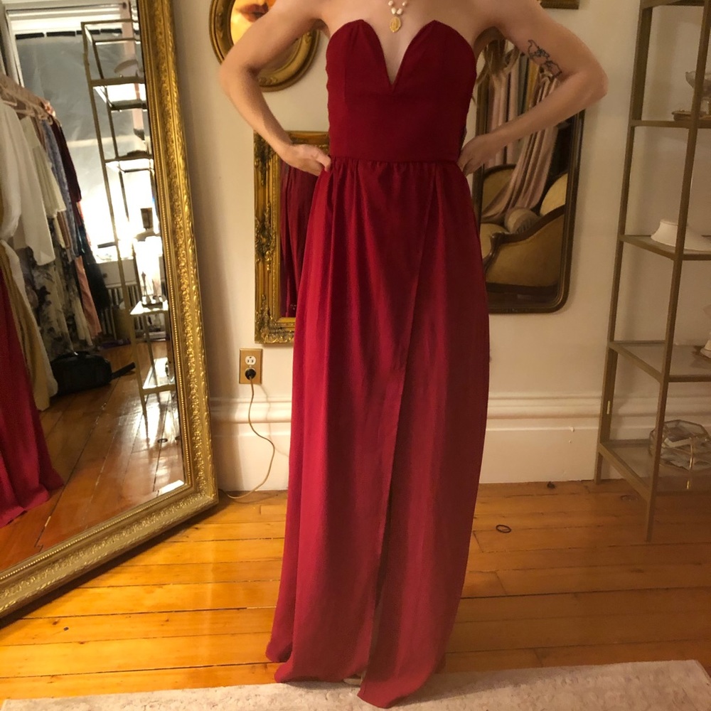 Red Evening Dress